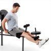 CB-20111 Standard Adjustable Weight Bench with 80 lbs Weight Set