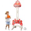 Kids Fitness Playing Game 3-in-1 Adjustable Basketball Hoop Sets