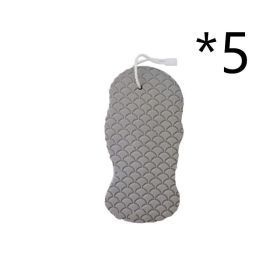 3D Body Rubbing Sponge Fish Scale Pattern Three-dimensional Bath Ball (Color: 5pcs Grey)