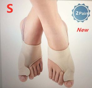 Corrective Socks Toe Valgus Toe Separator Superior Bunion Pain Relief (size: NewS x2pairs)