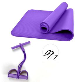 Home Fitness Weight Loss Yoga Equipment (style: Pad plus tensioner, size: 180x80cm)