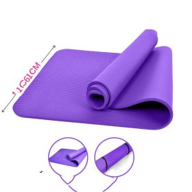 Home Fitness Weight Loss Yoga Equipment (style: Pad and strap, size: 183x61cm)