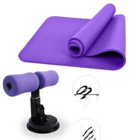 Home Fitness Weight Loss Yoga Equipment (style: Pad plus aid, size: 180x80cm)