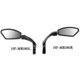 Foldable rearview mirror for bicycle (style: MR080 pair)