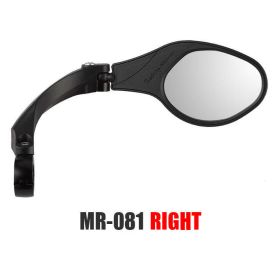 Foldable rearview mirror for bicycle (style: MR081 right)