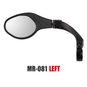 Foldable rearview mirror for bicycle (style: MR081 left)