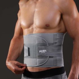 Exercise waist protection fitness equipment (Color: Grey, size: XXL)