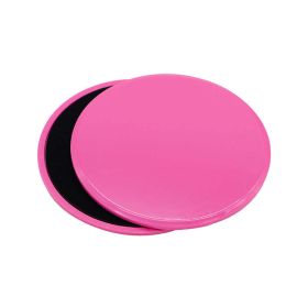 Fitness Yoga Slide Mat (Color: Pink)