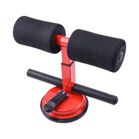 Double Pole Home Suction Cup Fitness Equipment (Color: Red)