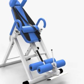 Inversion Machine Small Home Fitness Inversion Device (Color: Extreme blue)