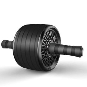 Home fitness abs wheel (Color: Black)