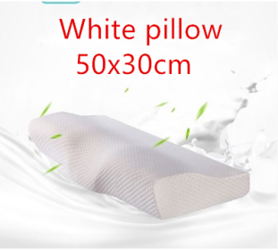 Memory Foam Slow Rebound Space Cervical Spine Sleeping Pillow (Color: White)