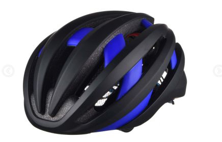 Smart Bluetooth helmet riding helmet (Color: Blue, size: One size)