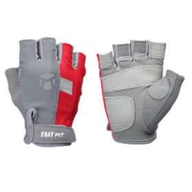 TMT fitness gloves - Lightweight (Color: Red, size: M)