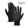 Men's Sports Touch Screen Windproof Warm Gloves