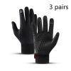 Men's Sports Touch Screen Windproof Warm Gloves